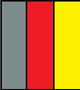 GREY/RED/YELLOW